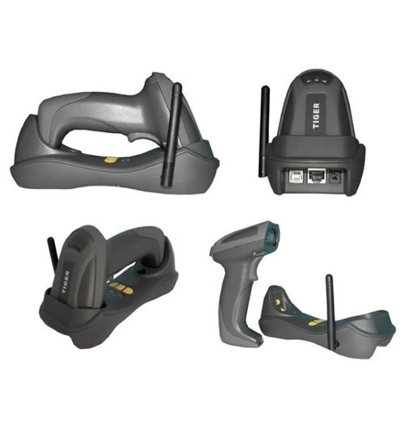 PERKON (TIGER) 1D Laser CS26 Wlan (Kablosuz) El Tipi Barkod Okuyucu Ayaklı 200metre mesafeye kadar görsel 6