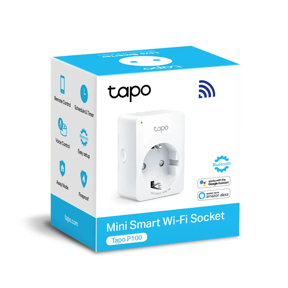 TP-LINK TAPO P100 Mını Wi-Fi Akıllı Priz 1-li paket görsel 6