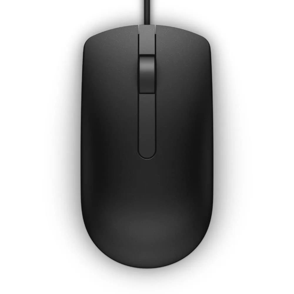 DELL MS116 Kablolu USB Sessiz Siyah Mouse