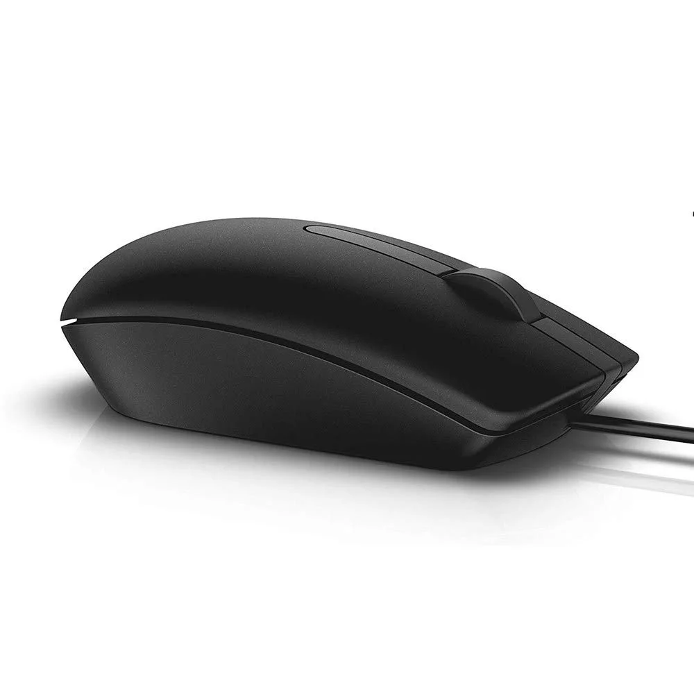 DELL MS116 Kablolu USB Sessiz Siyah Mouse görsel 6