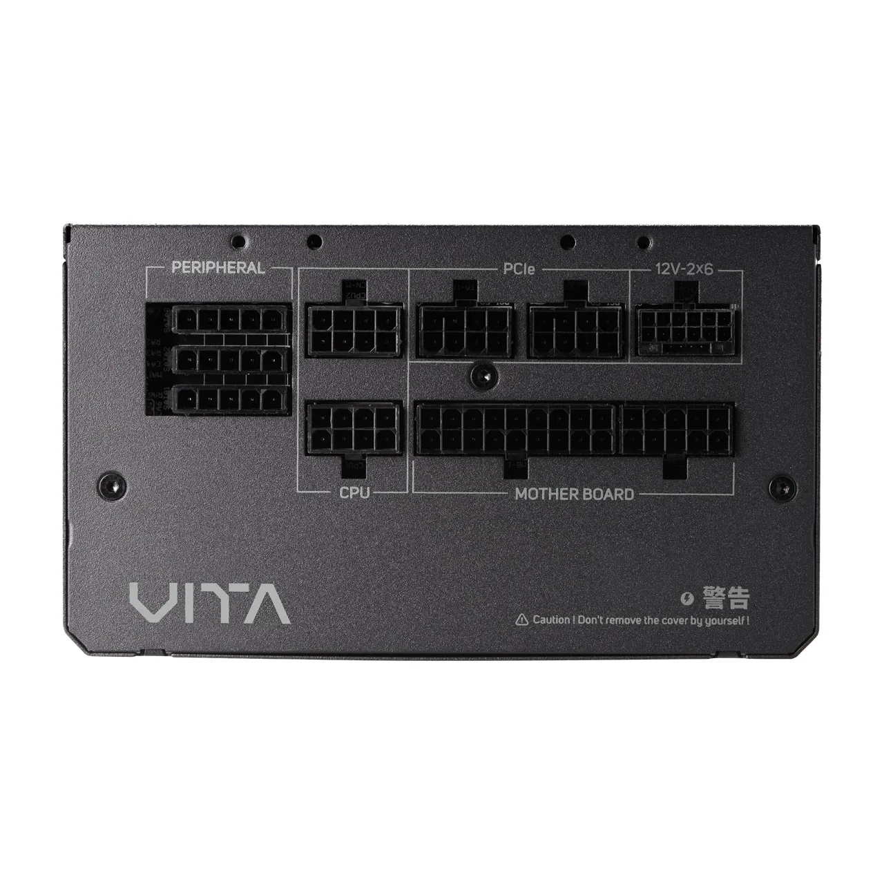 FSP 1000W 80+ GOLD VITA GM1000W PCIE 5.1 Tam Modüler Power Supply (Outlet) görsel 5