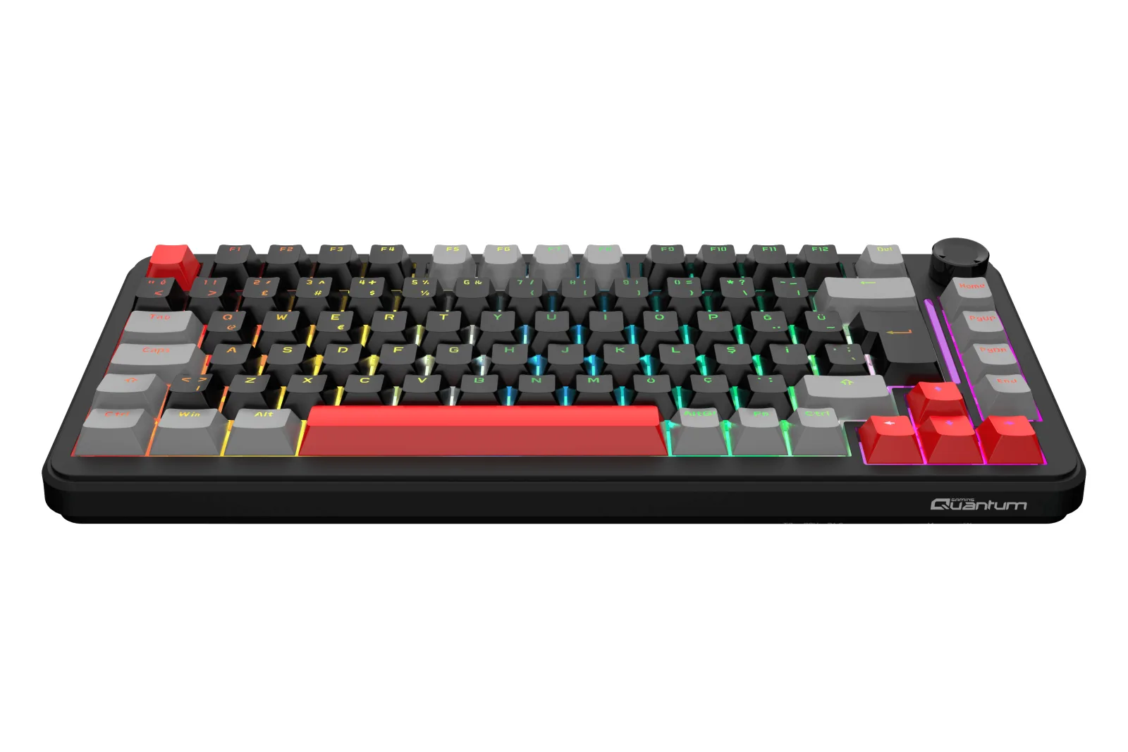 QUANTUM MECHACORE Kablolu USB Q Trk RGB Gaming Klavye görsel 5
