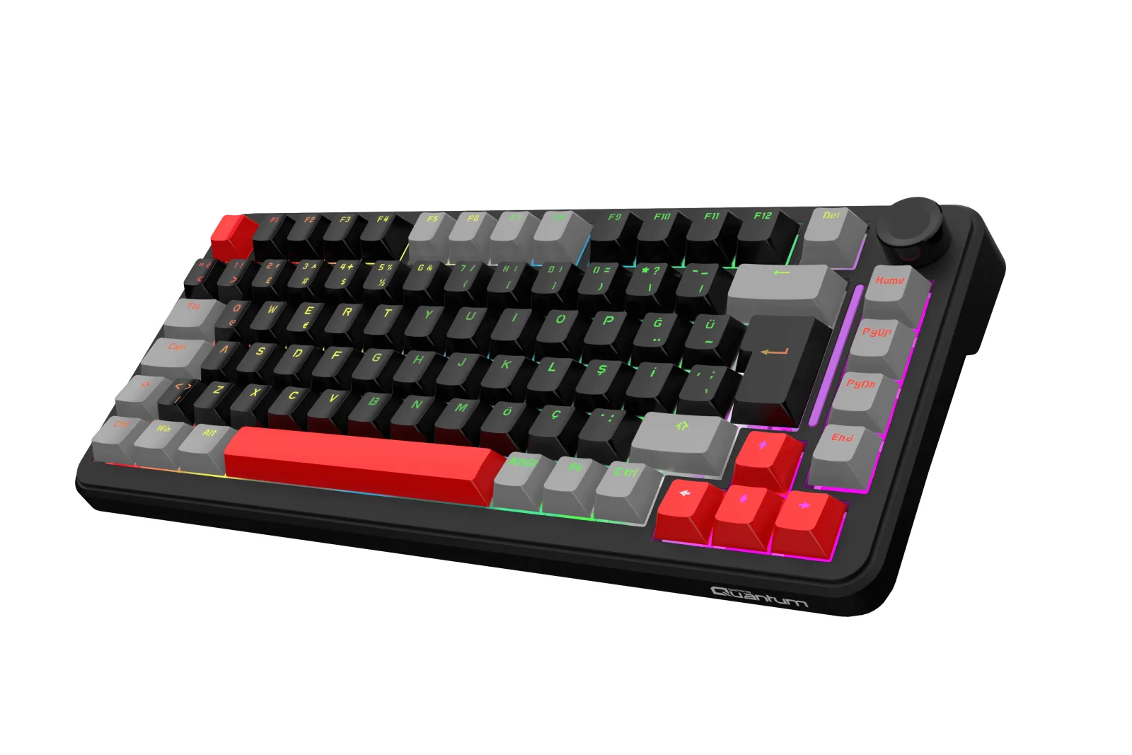 QUANTUM MECHACORE Kablolu USB Q Trk RGB Gaming Klavye görsel 8