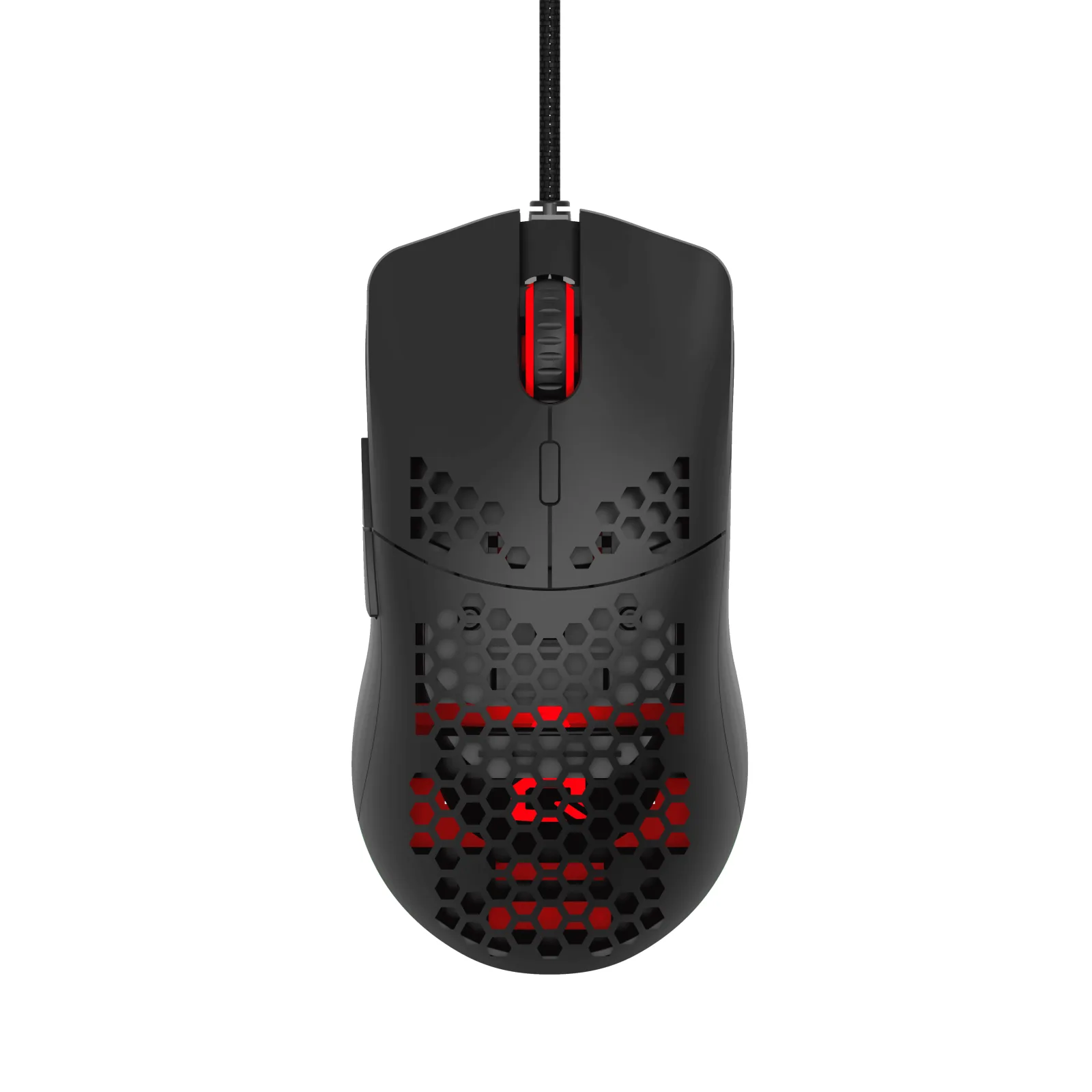 QUANTUM HONEYCOMB Kablolu USB RGB 12800dpi Gaming Mouse görsel 5