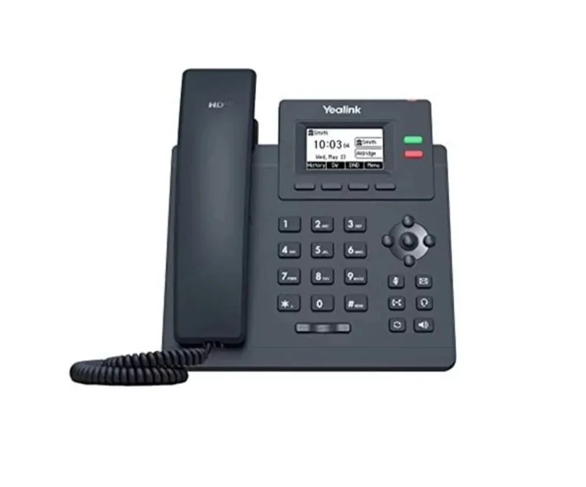 YEALINK SIP-T31P PoE Masaüstü IP Telefon görsel 2