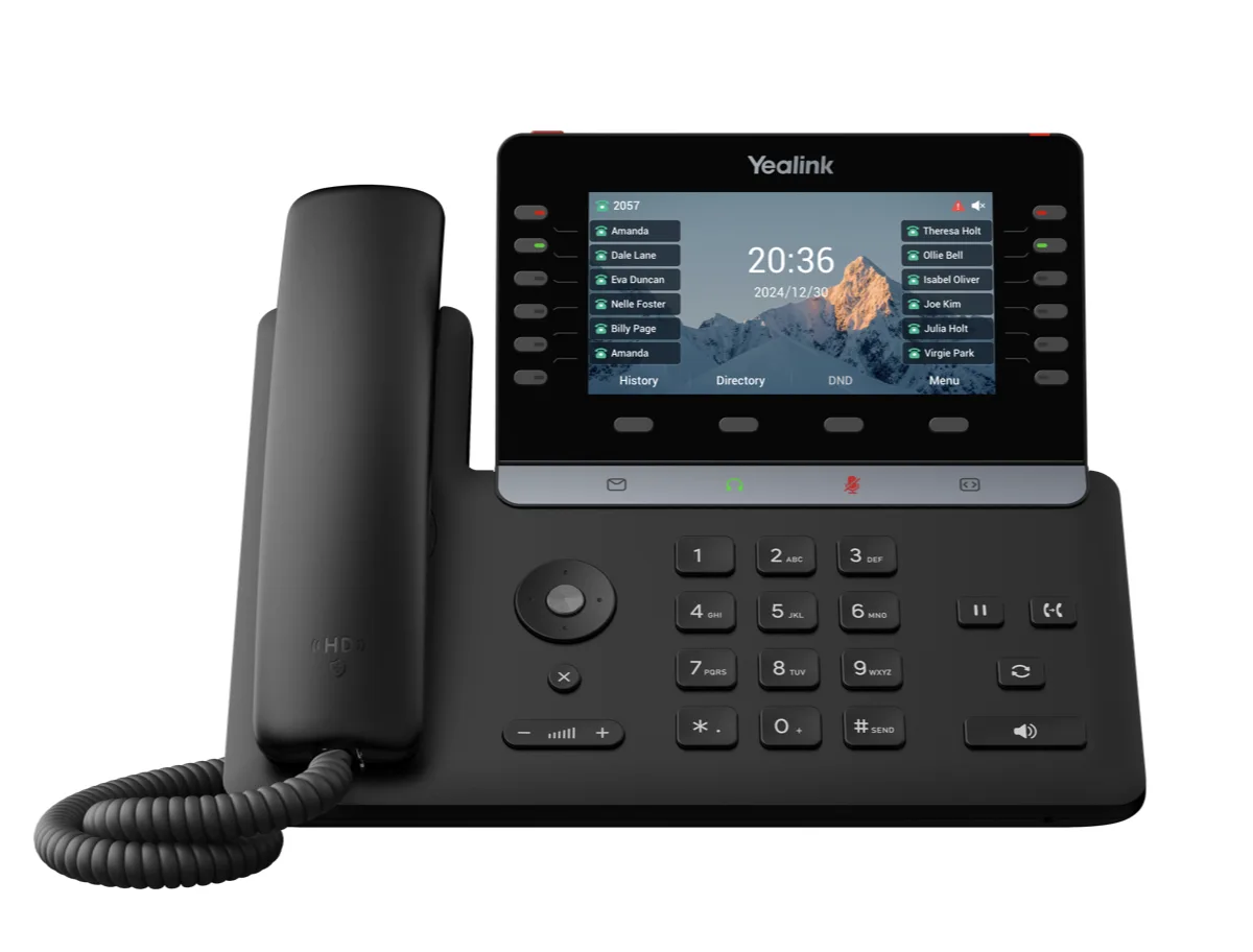 YEALINK SIP-T85W LCD Ekranlı Masaüstü IP Telefon