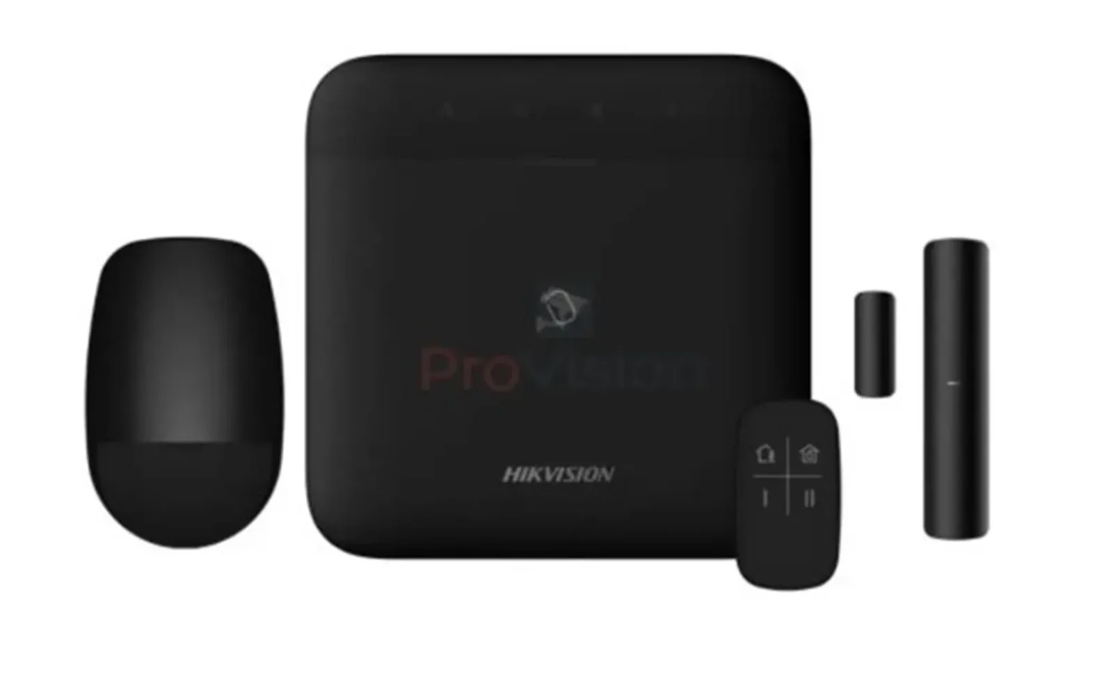 HIKVISION AX PRO Kit DS-PWA64-Kit-WE(B) 64Bölgeli Siyah Kablosuz Alarm Seti