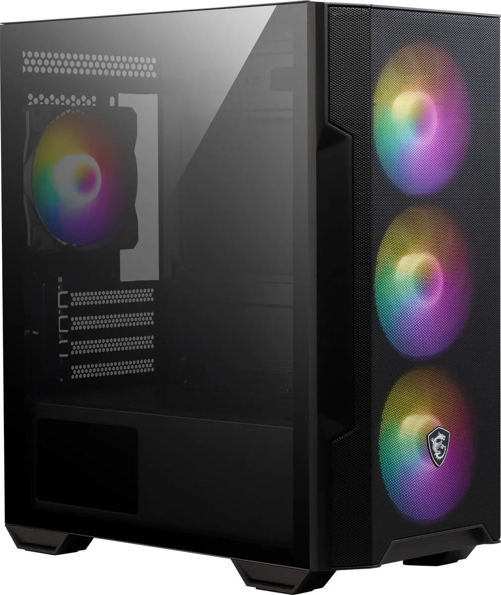 MSI MAG FORGE M100R Gaming Mid-Tower PC Kasası görsel 5