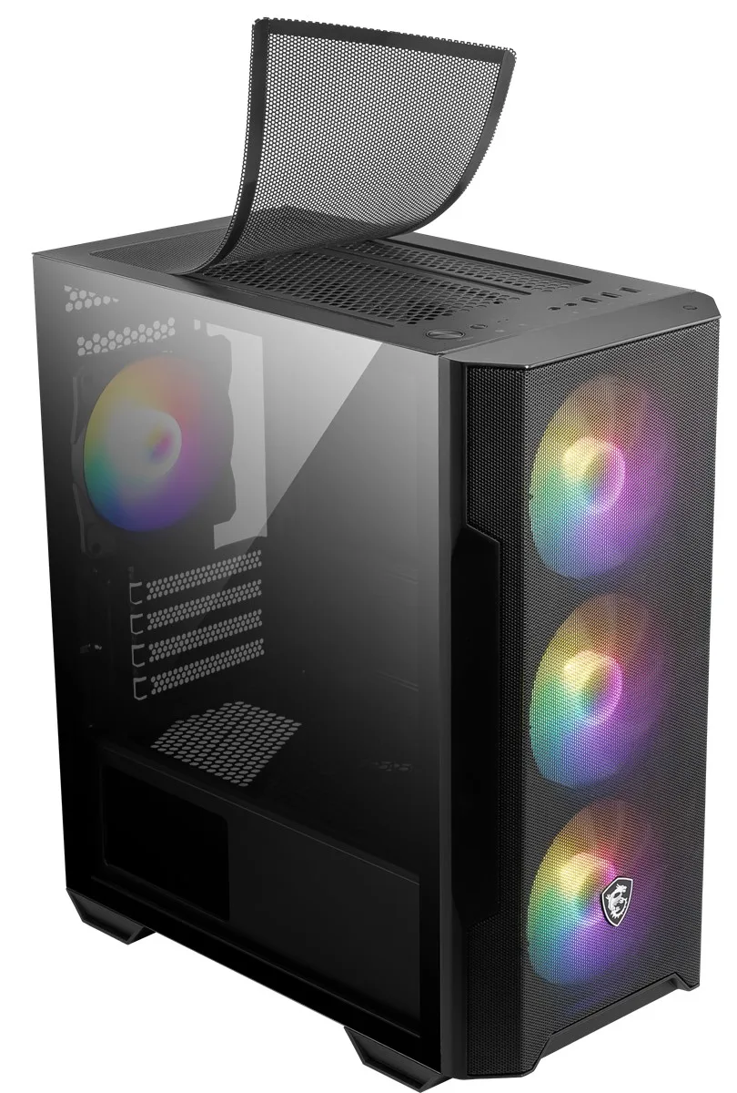 MSI MAG FORGE M100R Gaming Mid-Tower PC Kasası görsel 8