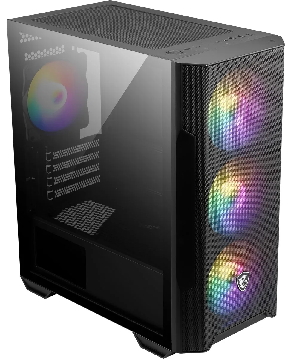 MSI MAG FORGE M100R Gaming Mid-Tower PC Kasası görsel 7