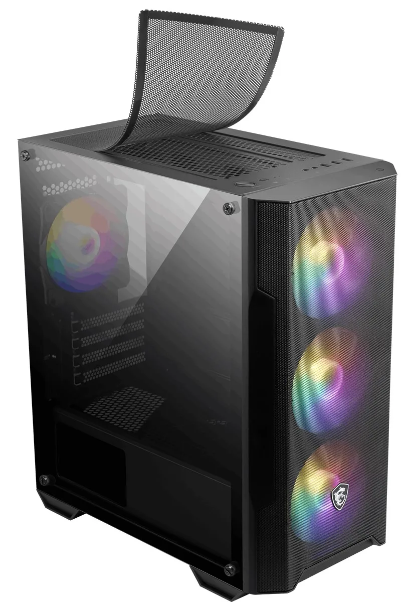 MSI MAG FORGE M100A Gaming Mid-Tower PC Kasası görsel 7