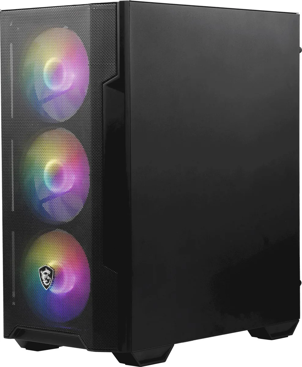 MSI MAG FORGE M100A Gaming Mid-Tower PC Kasası görsel 6
