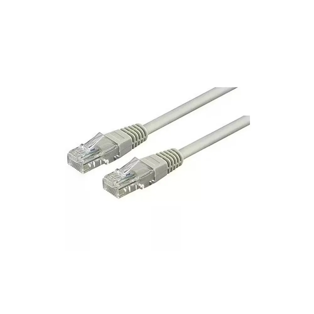 ODS 1metre CAT6 Utp LSZH Saf Bakır Gri Patch Kablo  (10'lu Paket)