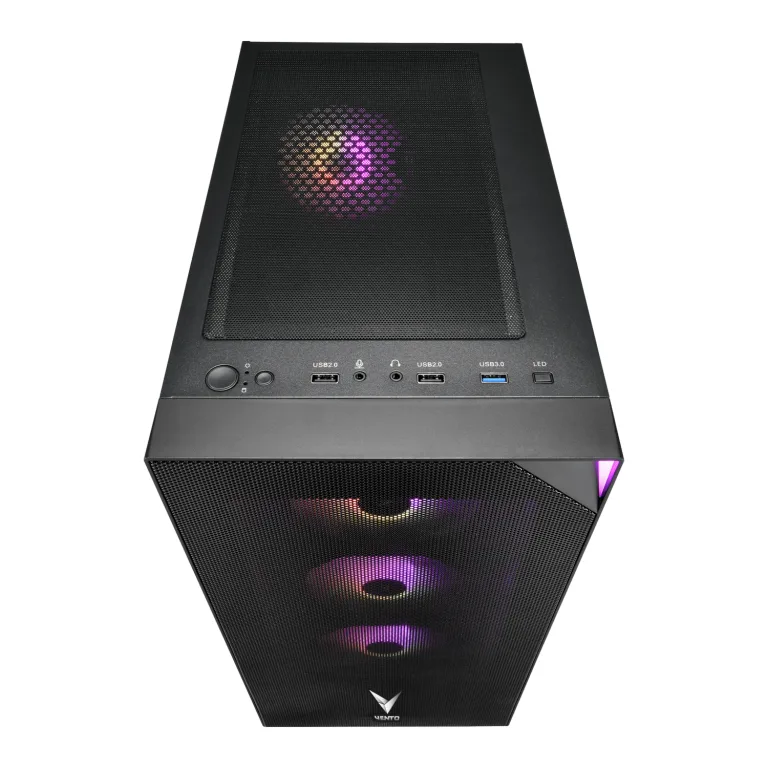 VENTO 750w 80+ VG4200S GAMING E-ATX PC Kasası görsel 2