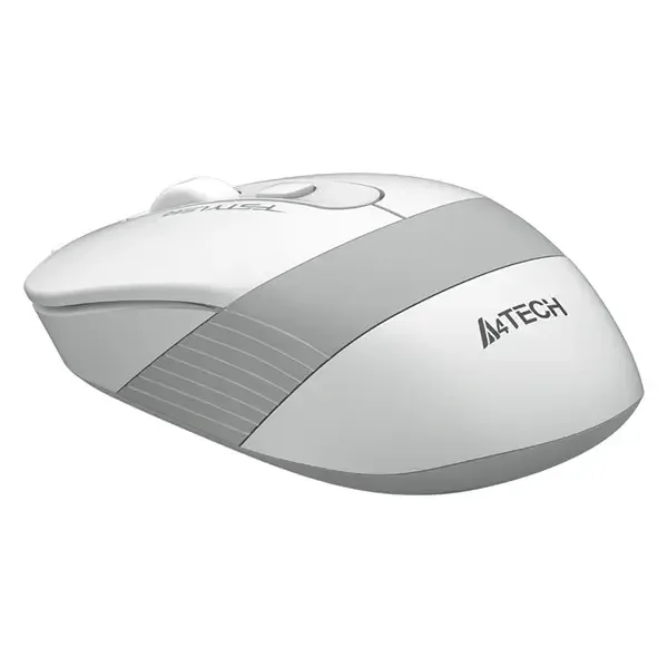 A4 TECH F1010 Kablolu USB Q Trk Beyaz Klavye - Mouse Set görsel 6