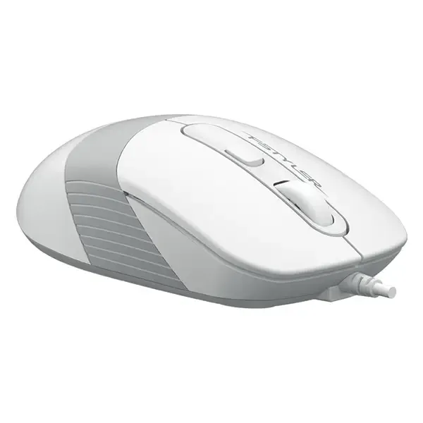 A4 TECH F1010 Kablolu USB Q Trk Beyaz Klavye - Mouse Set görsel 8