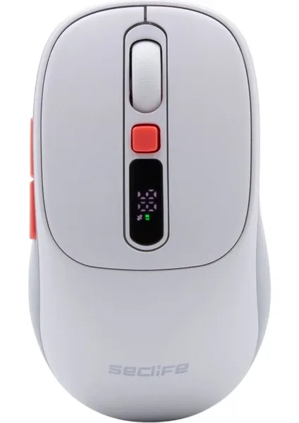 SECLIFE SC-300 Kablosuz Sessiz Mouse Beyaz