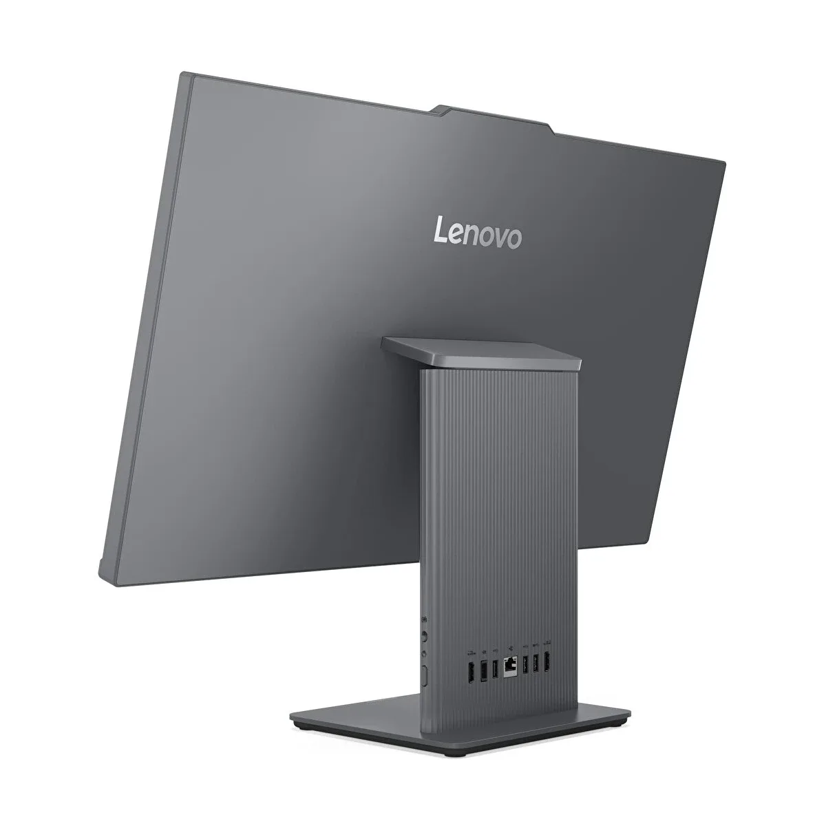 LENOVO AIO 27" Ryzen 7 7735HS 8GB DDR5 RAM - 512GB NVME O/B UHD FDOS / IDEACENTRE F0HQ00ACTR Siyah görsel 5
