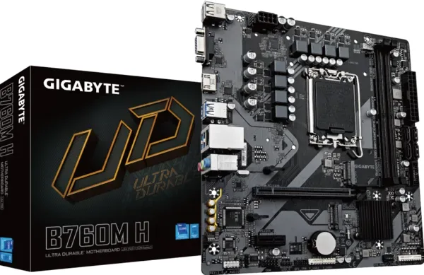 GIGABYTE B760M-H DDR5 VGA-HDMI PCIe 4.0 1700p Matx görsel 5