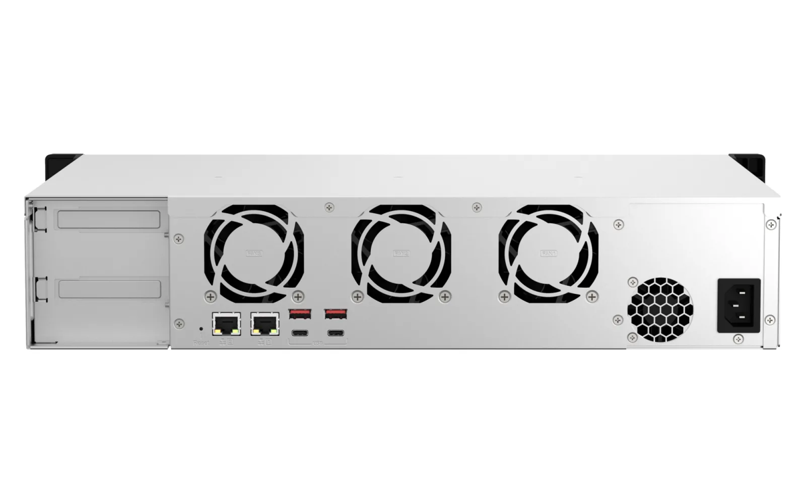 QNAP 8diskli Ryzen V1500B QC-4GB RAM-2.5GbE Nas Server TS-873AeU-RP-4G görsel 2