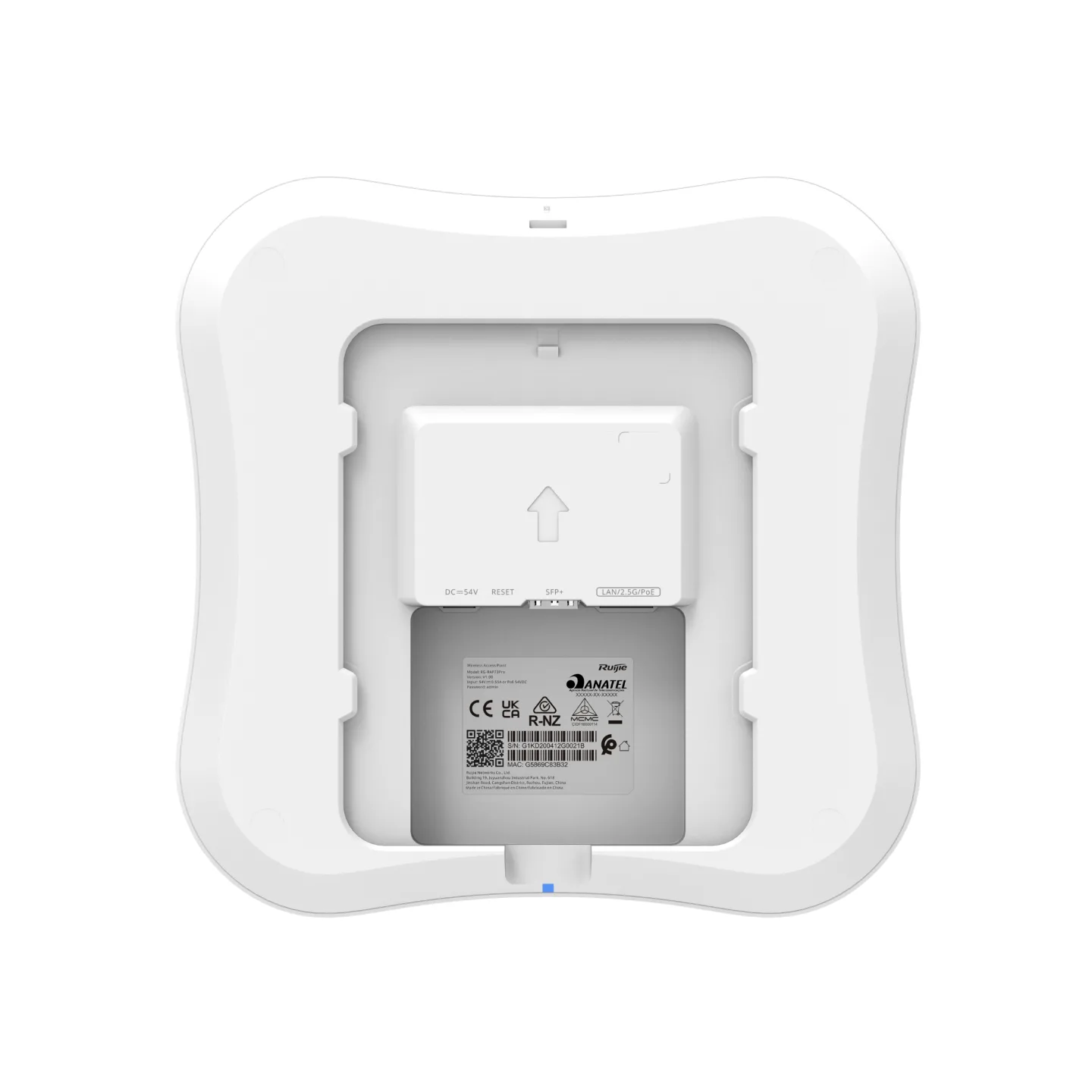 RUIJIE REYEE RG-RAP73PRO WIFI 7 Tri Band Kurumsal Access Point PoE (Adaptör Yok)