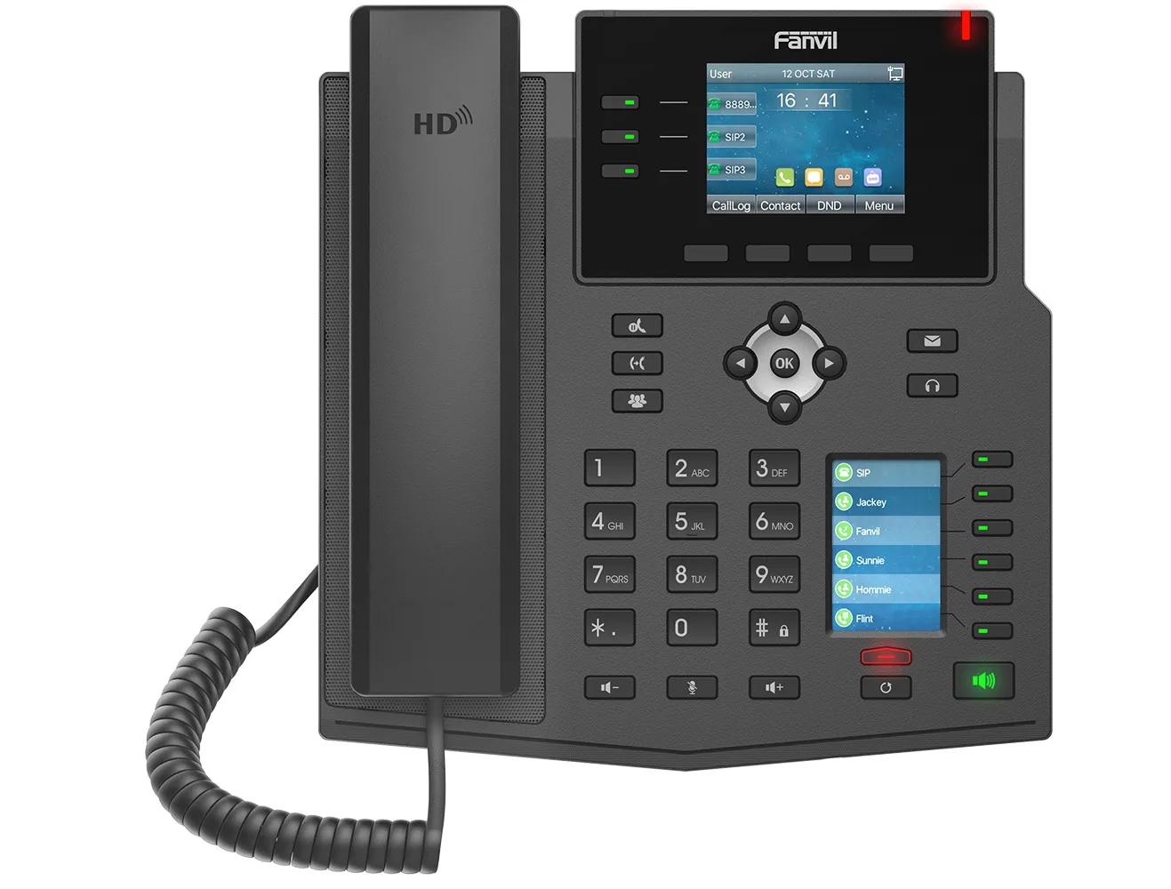 FANVIL X4U Enterprıse IP Masaüstü Telefon (Adaptörsüz) görsel 3