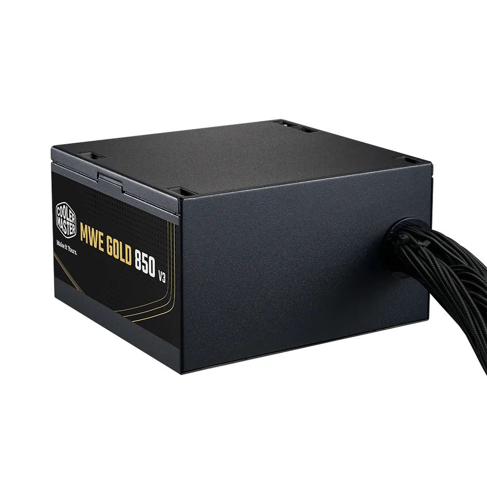 COOLERMASTER 850W 80+ GOLD V3 MPE-8506-ACAG-BEU 12cm Fanlı PCIE 5.0 Power Supply görsel 2