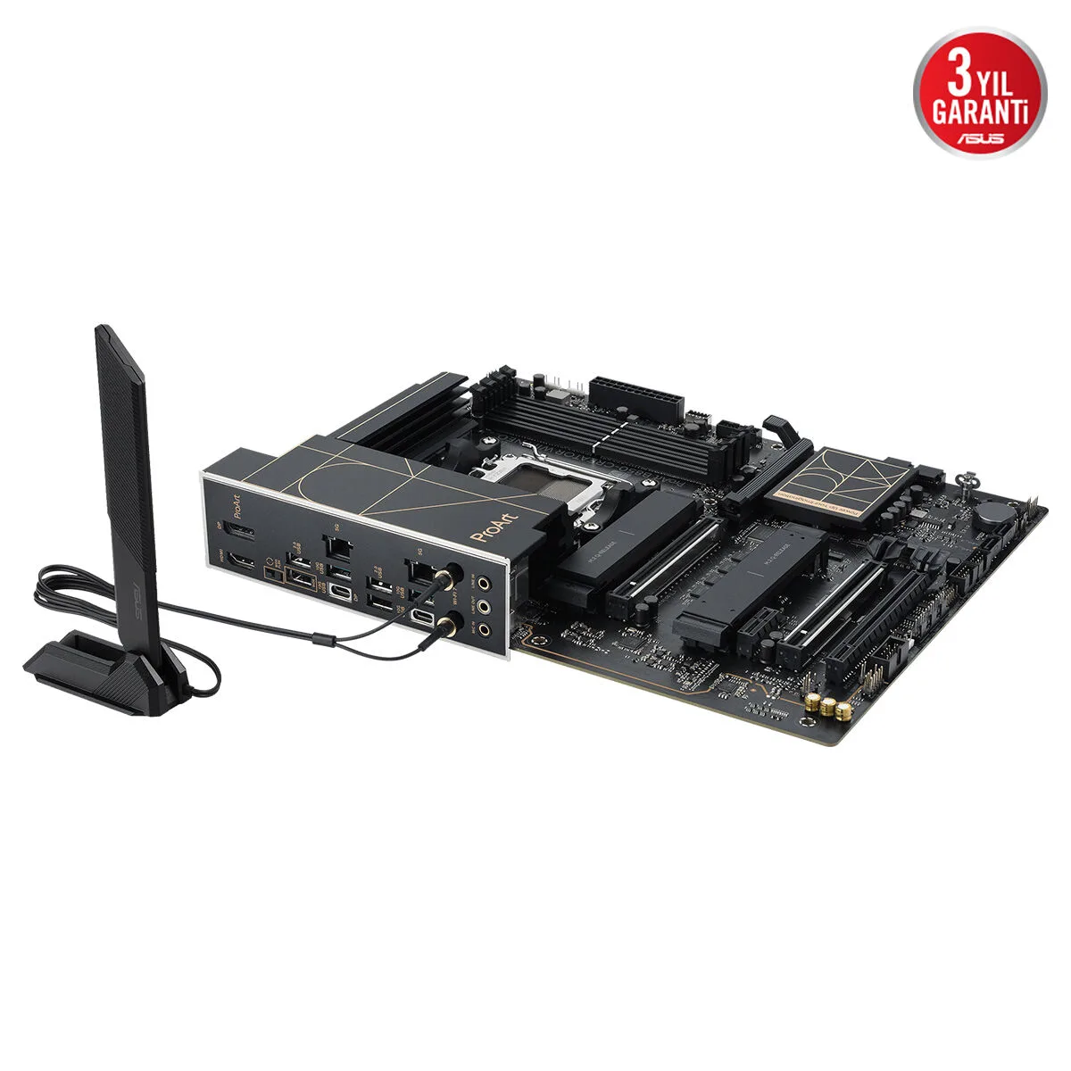 ASUS Proart B850-CREATOR WIFI Neo DDR5 HDMI DP PCI 5.0 AM5 ATX görsel 4
