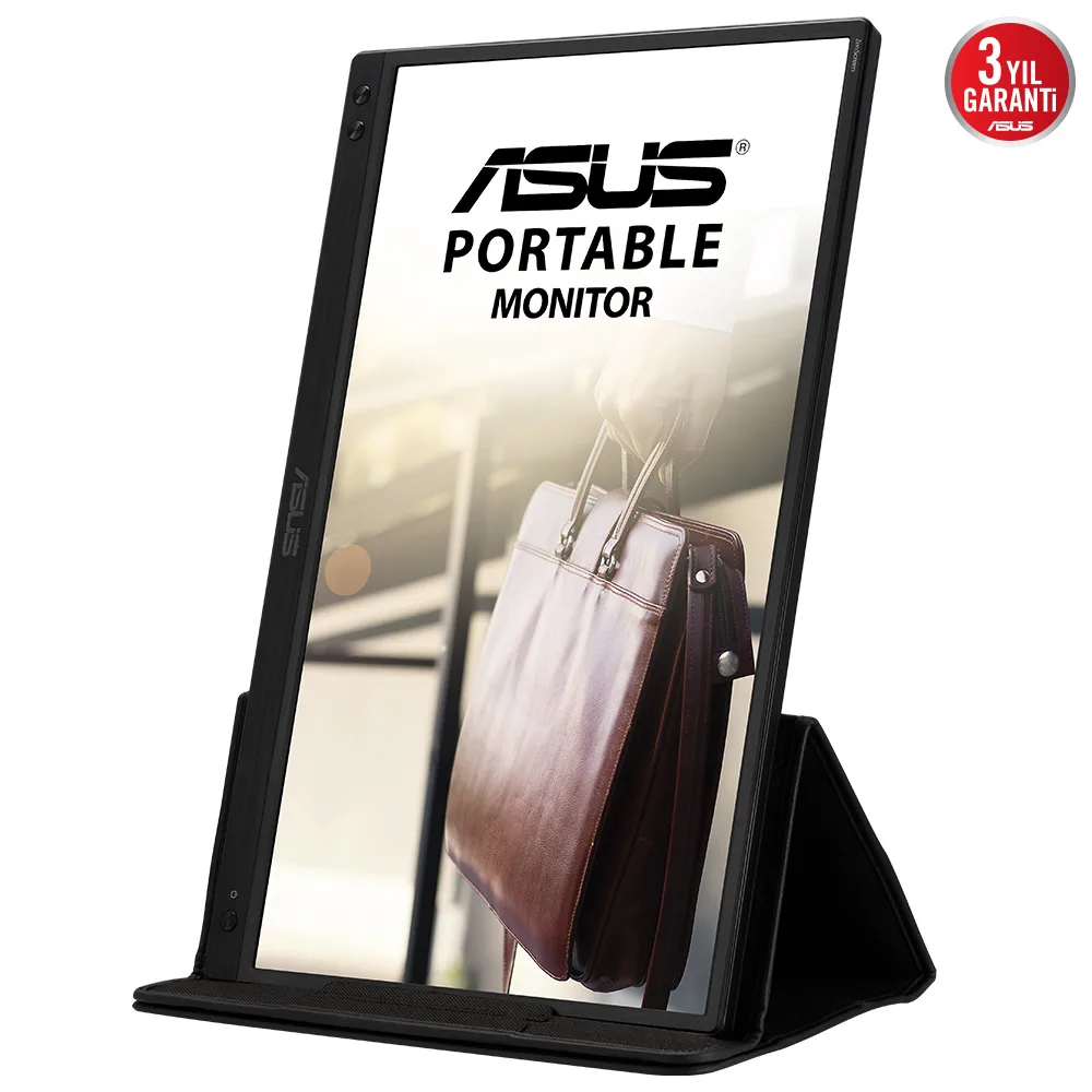 ASUS 15.6" IPS ZENSCREEN MB166C 5MS 60Hz TYPE-C Taşınabilir USB Monitör (1920 X 1080) (OUTLET) görsel 4
