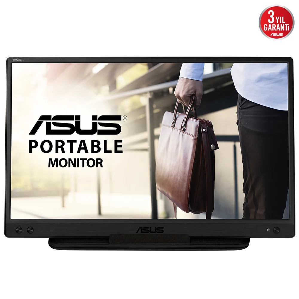 ASUS 15.6" IPS ZENSCREEN MB166C 5MS 60Hz TYPE-C Taşınabilir USB Monitör (1920 X 1080) (OUTLET) görsel 7