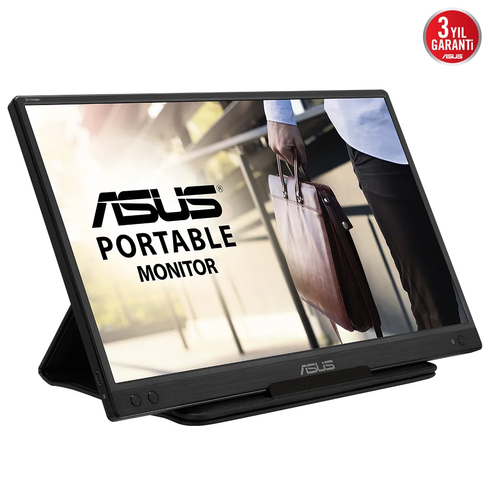 ASUS 15.6" IPS ZENSCREEN MB166C 5MS 60Hz TYPE-C Taşınabilir USB Monitör (1920 X 1080) (OUTLET) görsel 6