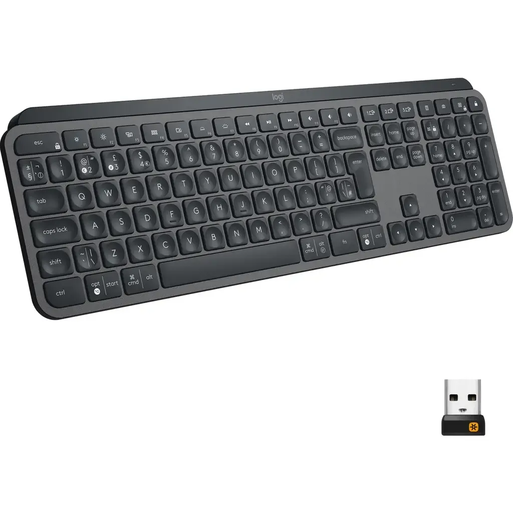 LOGITECH MX Keys Kablosuz Q Trk Siyah Klavye (920-010254) görsel 5