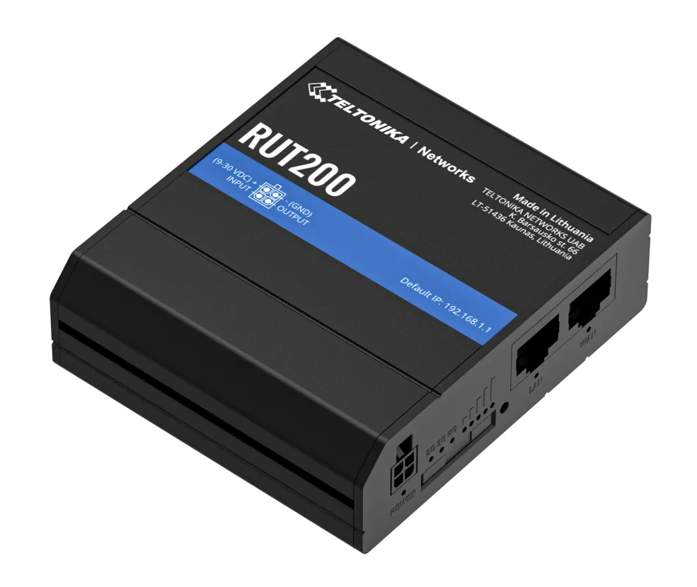 TELTONIKA RUT200 2.4GHZ EV Ofis Tipi 4G/5G LTE Router görsel 3