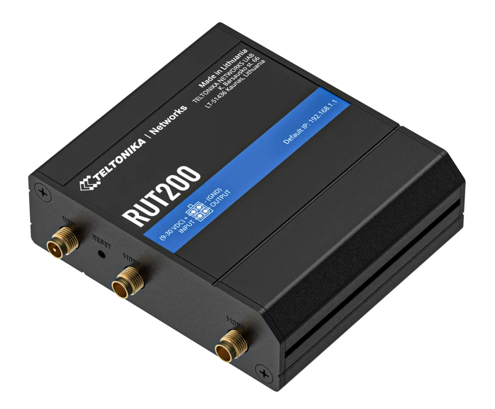 TELTONIKA RUT200 2.4GHZ EV Ofis Tipi 4G/5G LTE Router görsel 4