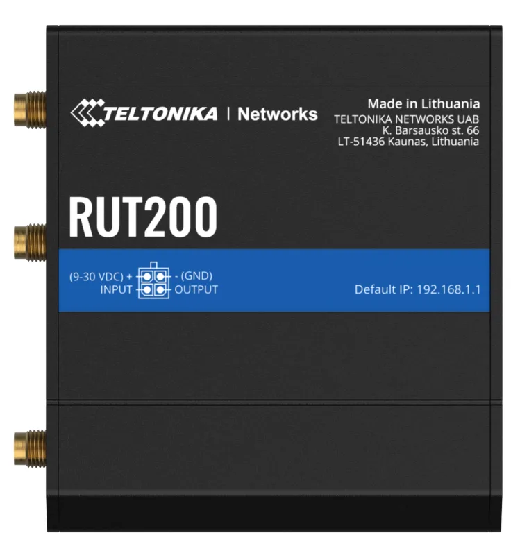 TELTONIKA RUT200 2.4GHZ EV Ofis Tipi 4G/5G LTE Router görsel 5