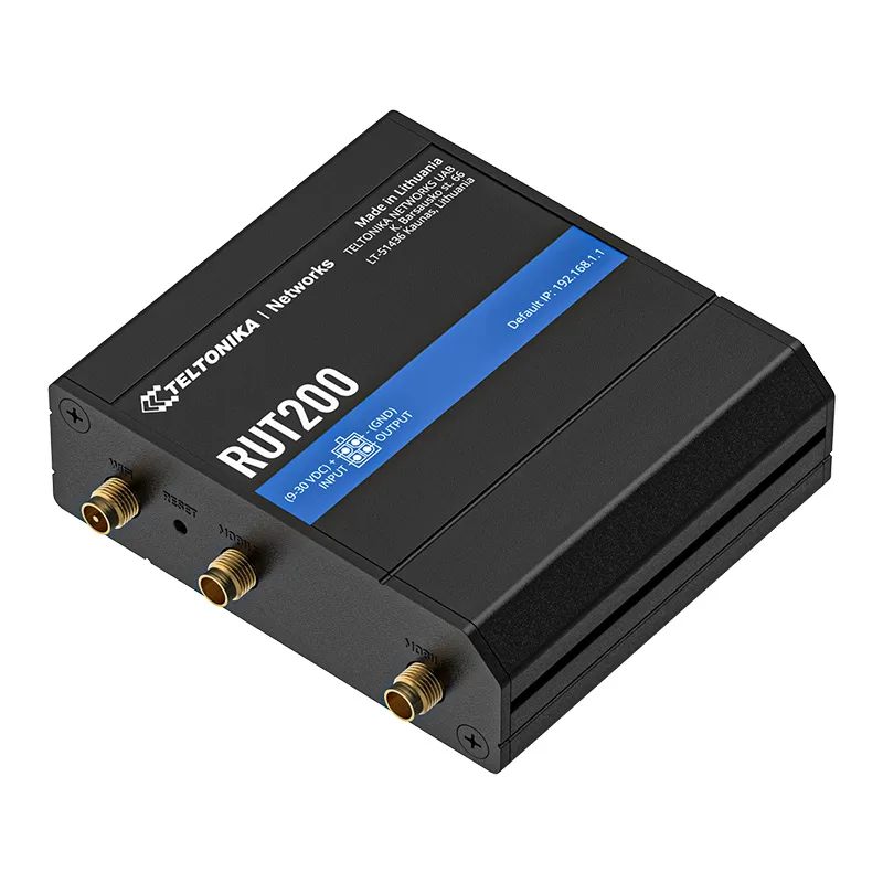 TELTONIKA RUT200 ESIM 2.4GHZ EV Ofis Tipi 4G/5G LTE Router görsel 3