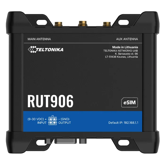 TELTONIKA RUT906 2.4GHZ EV Ofis Tipi 4G/5G LTE Router görsel 4