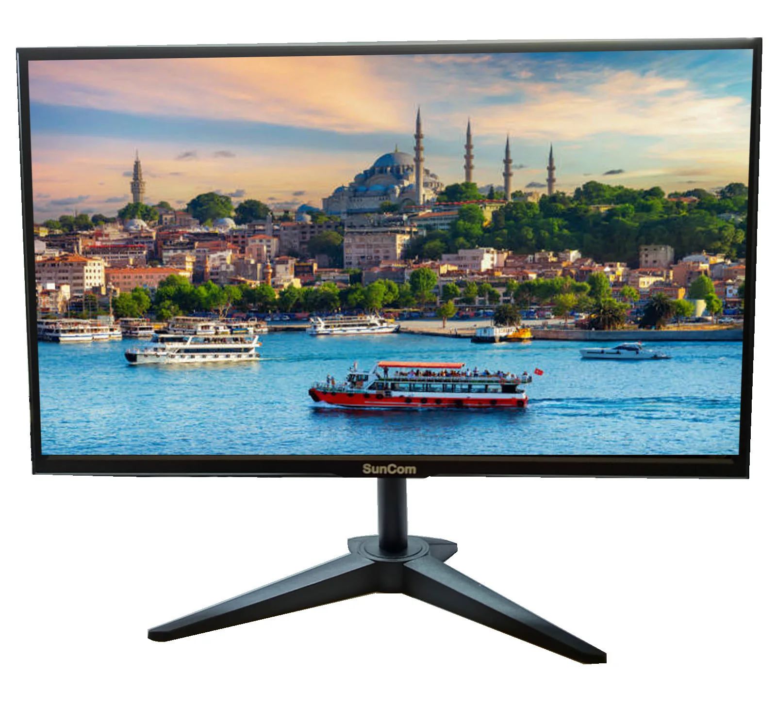 SUNCOM 21.5" LED SM215VI 5MS 60HZ HDMI Ev İş Monitörü 1920X1080 görsel 3