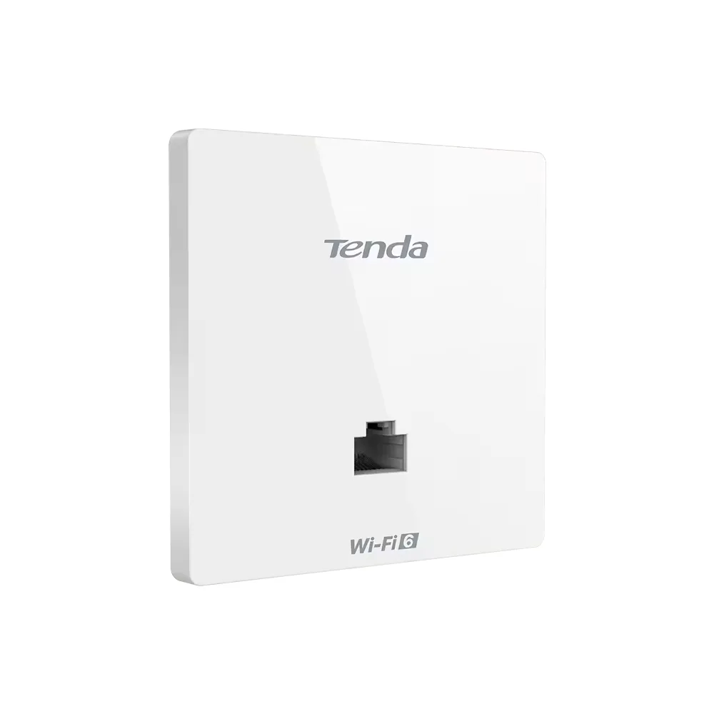 TENDA W13 WIFI6 AX1500 Dual Band Duvar Tipi Access Point görsel 3