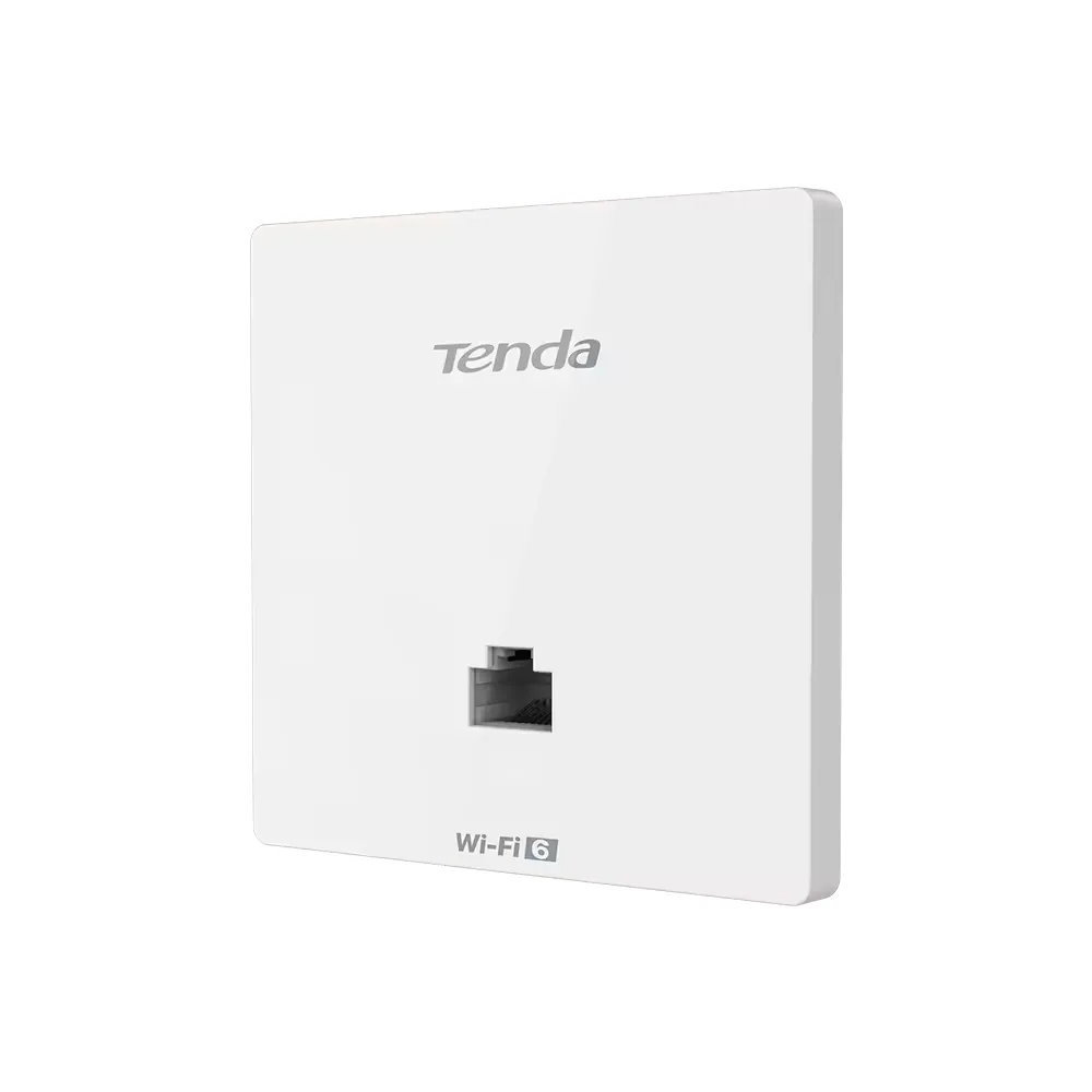 TENDA W13 WIFI6 AX1500 Dual Band Duvar Tipi Access Point görsel 2