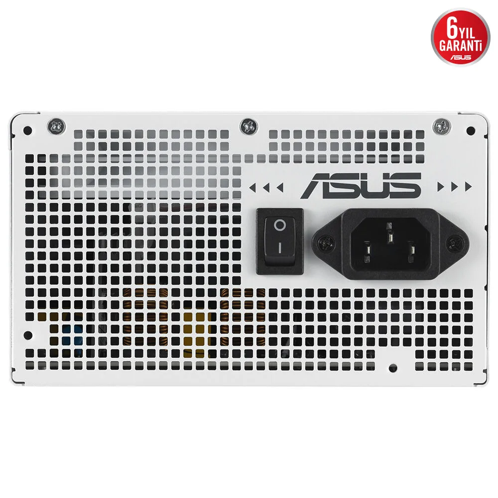 ASUS 750w 80+ Bronze PRIME 750B Power Supply Beyaz görsel 4