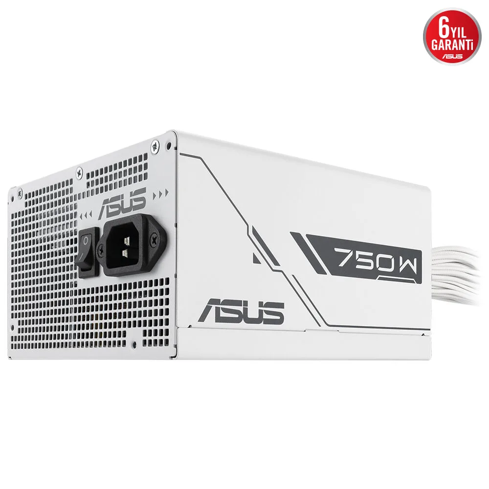 ASUS 750w 80+ Bronze PRIME 750B Power Supply Beyaz görsel 8