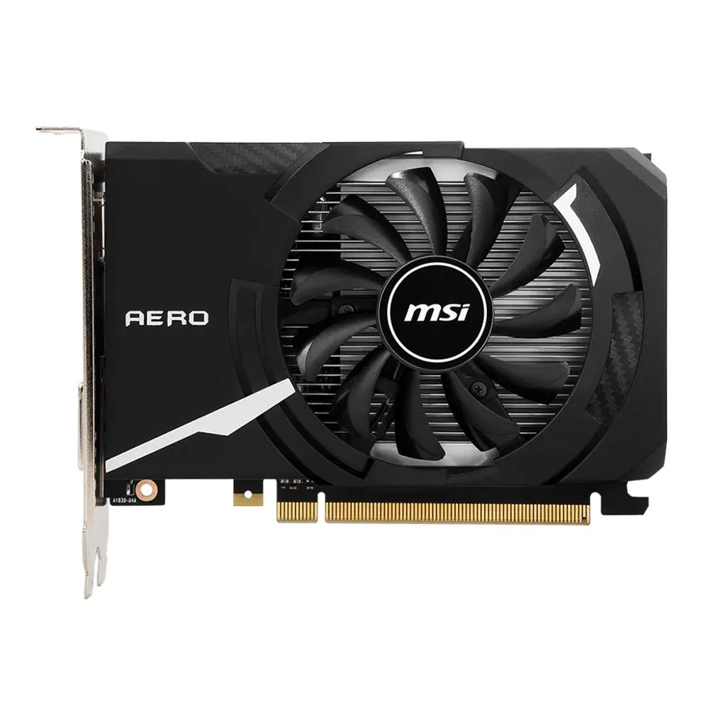 MSI 4GB GT1030 Aero Itx 4GD4 Oc DDR4 64bit HDMI-DVI PCIE 3.0 görsel 3