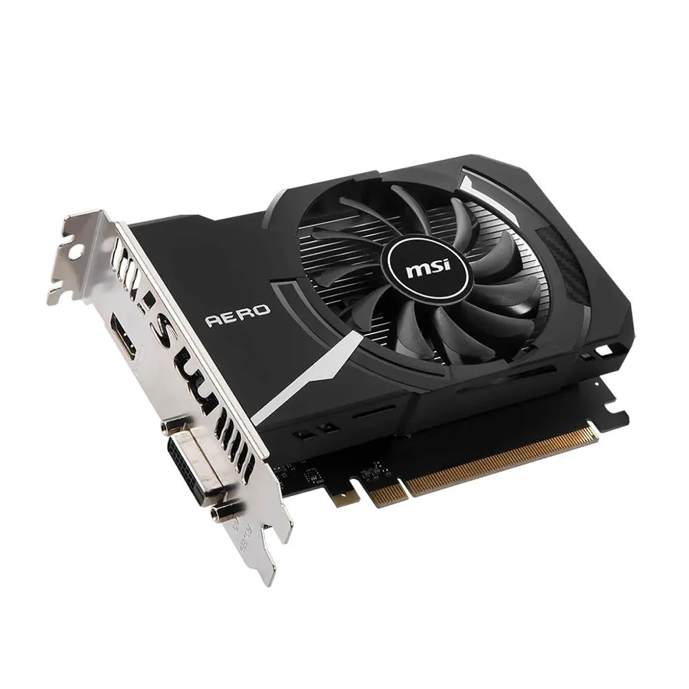 MSI 4GB GT1030 Aero Itx 4GD4 Oc DDR4 64bit HDMI-DVI PCIE 3.0 görsel 2