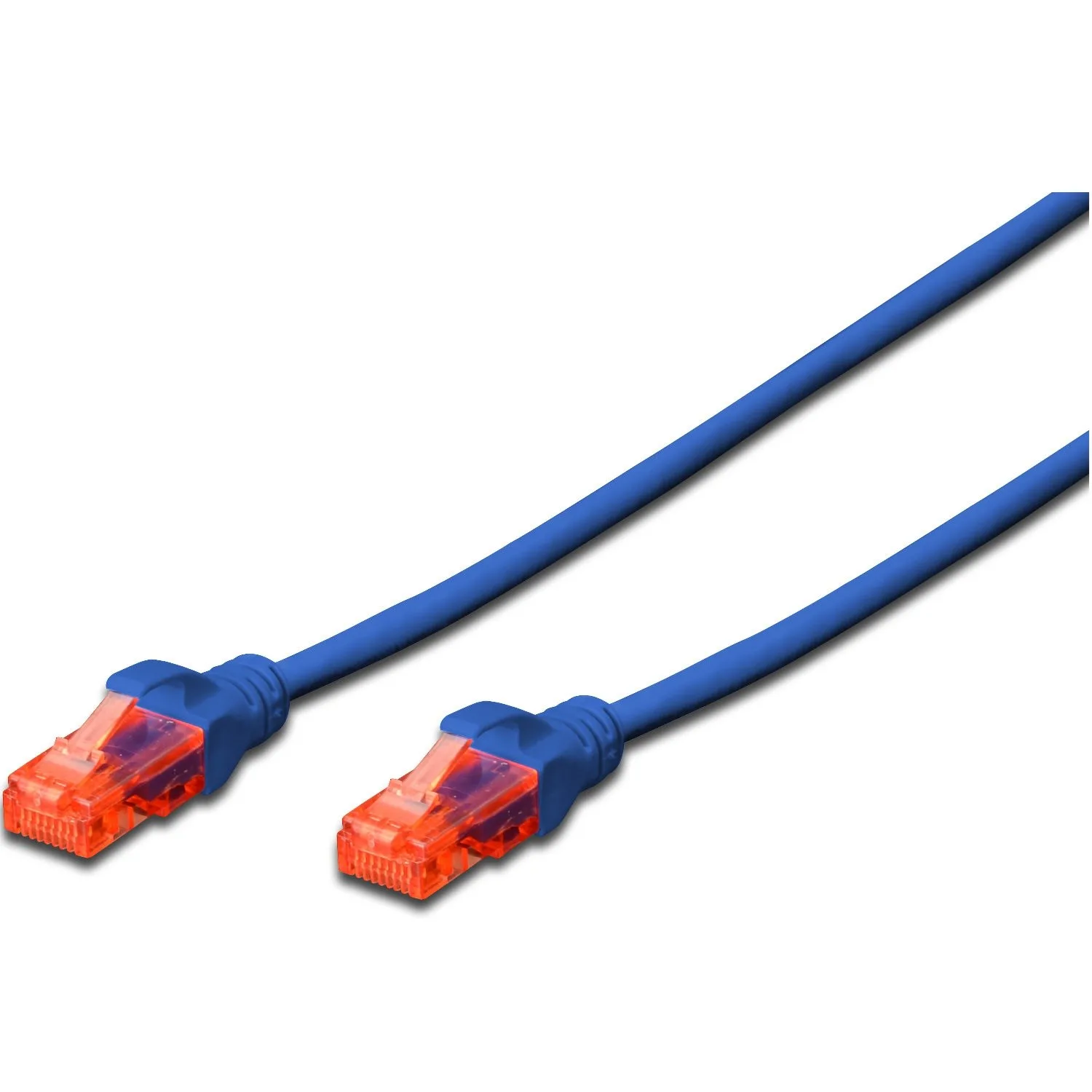 DIGITUS 0.25metre CAT6 Utp DK-1617-0025 Mavi Patch Kablo (10'lu Paket)
