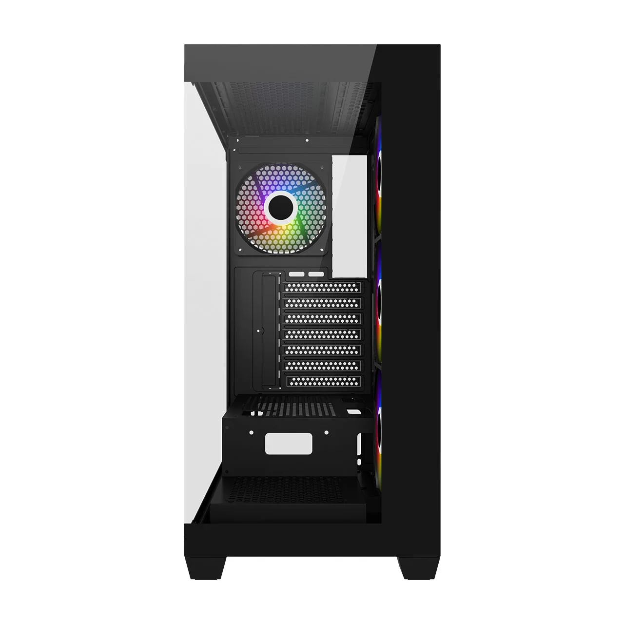 FSP 750W Gen5 M340 GAMING Siyah ATX Pc Kasası
