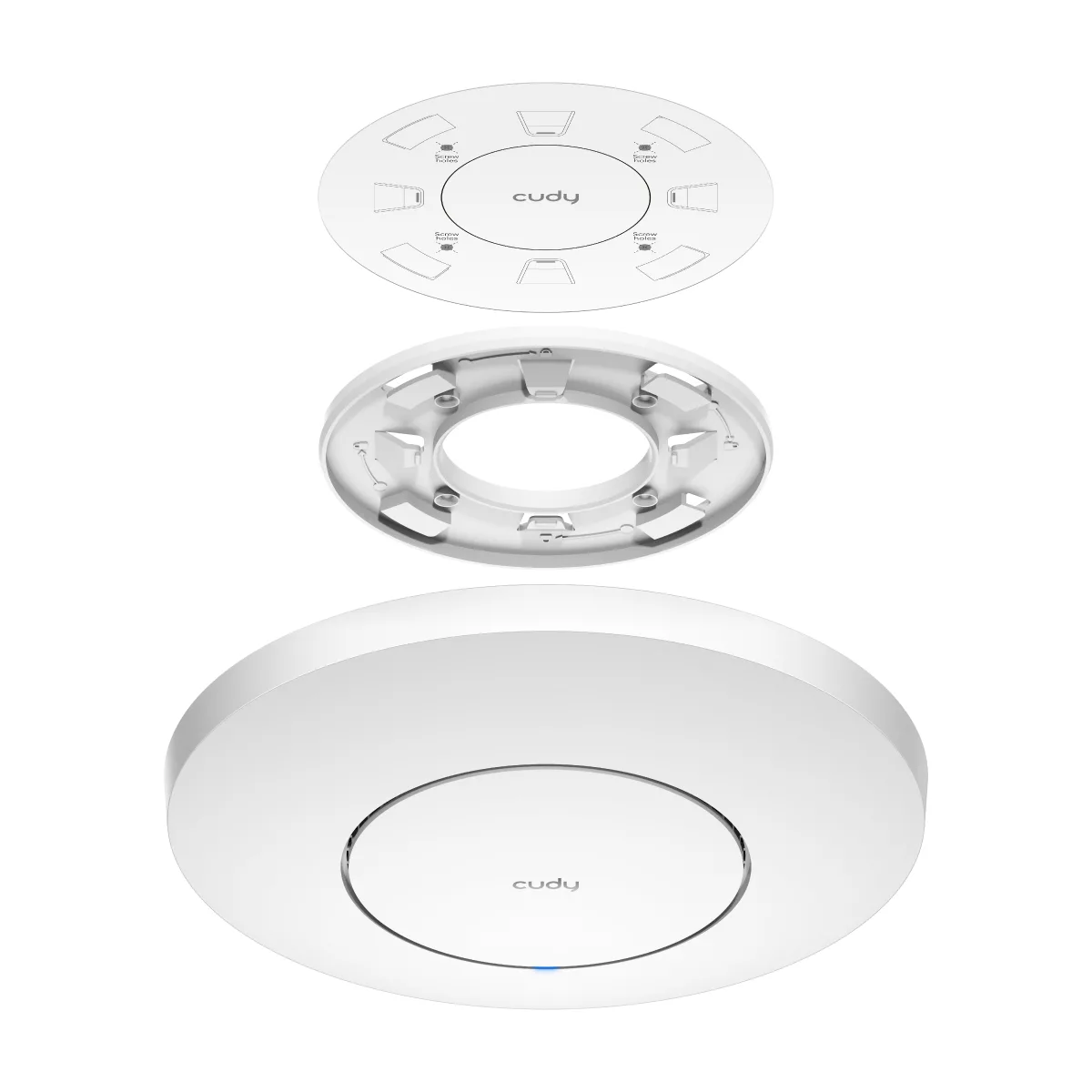 CUDY AP3000 AX3000 WIFI6 Dual Band Tavan Tipi Kurumsal Access Point PoE görsel 3