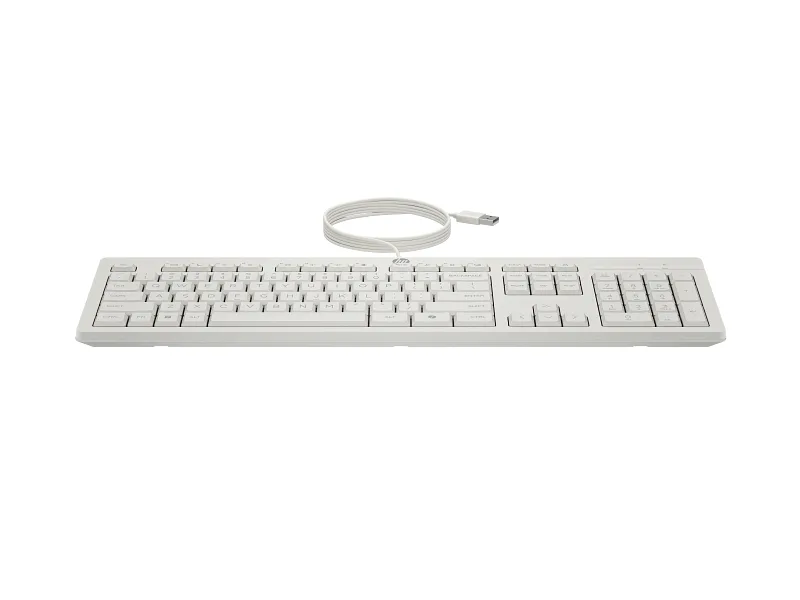 HP 225 Kablolu Q Trk Beyaz Klavye - Mouse Set (AW5S6AA)