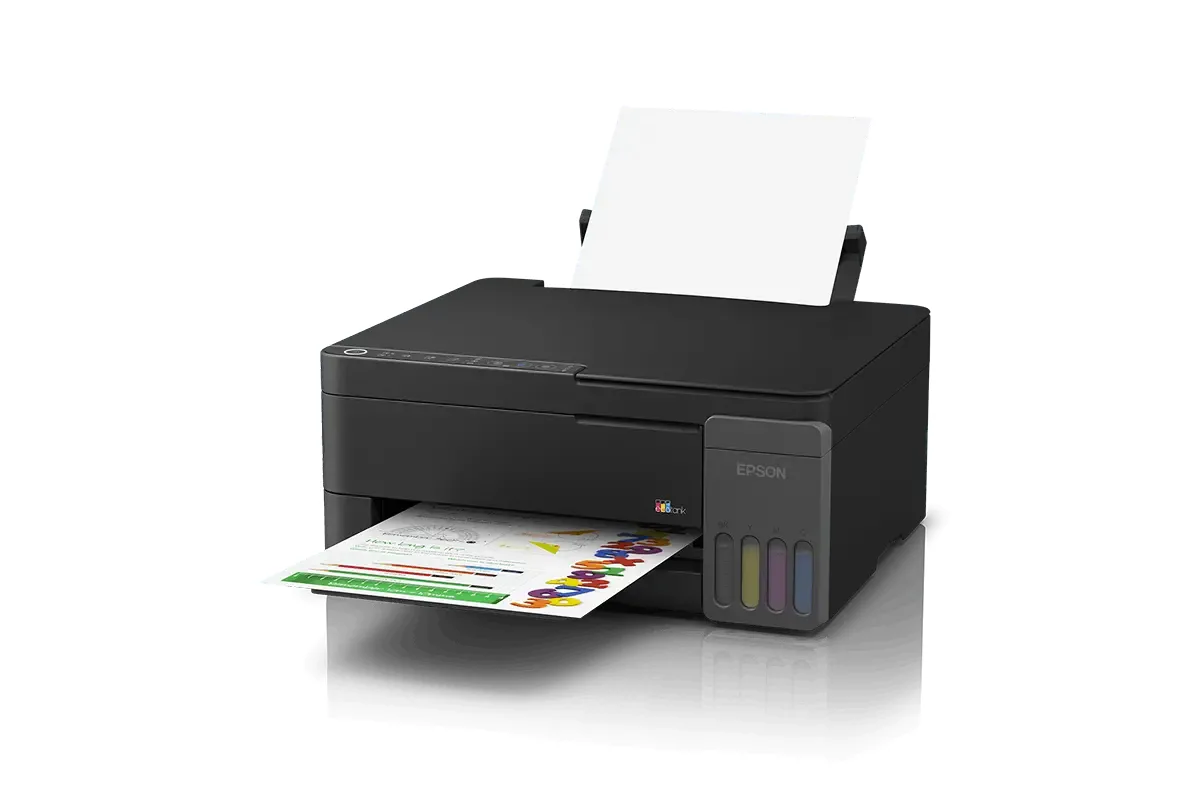 EPSON A4 Renkli L3350 Çok Fonksiyonlu Tanklı Yazıcı USB 2.0,Kablosuz görsel 2