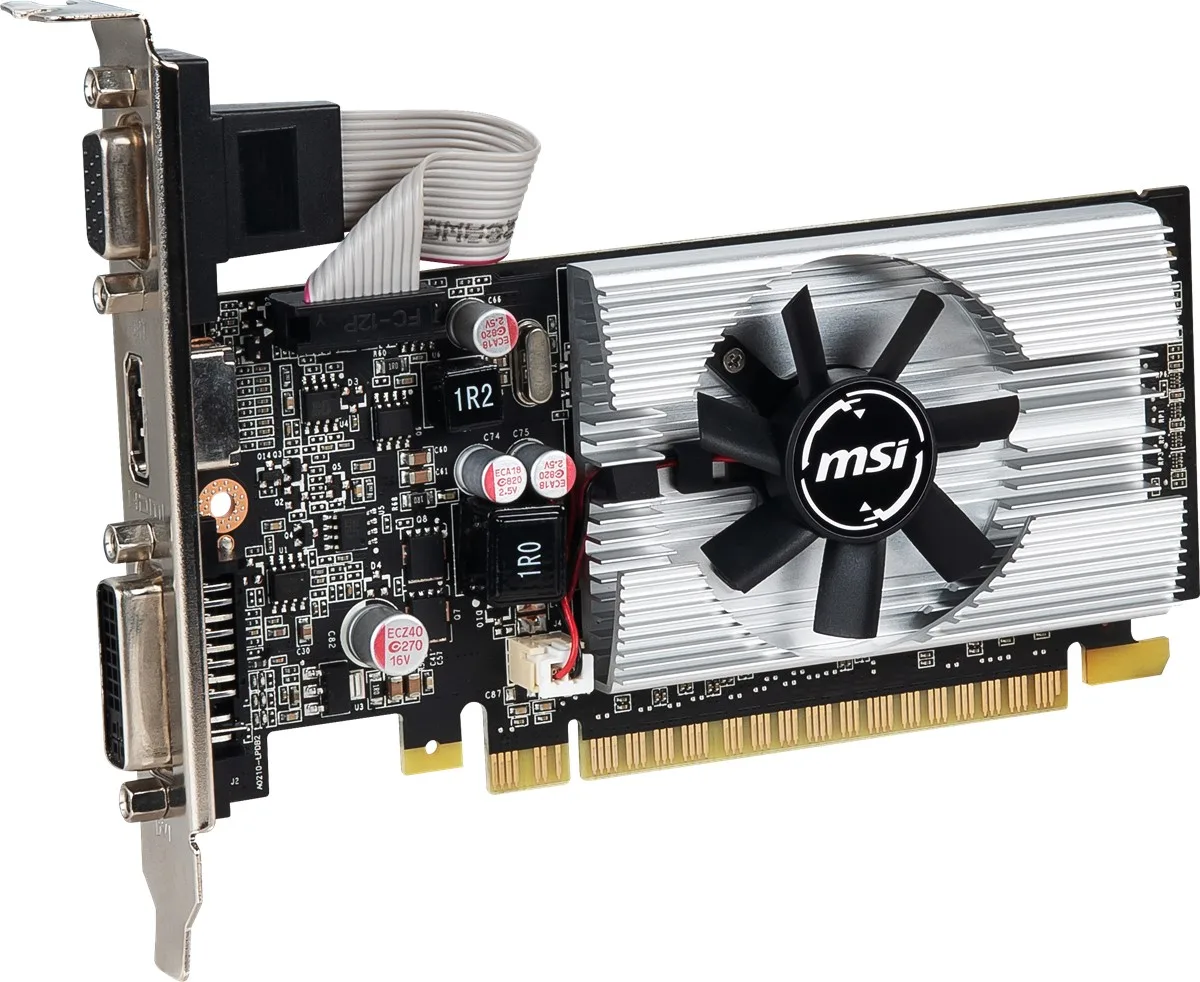 MSI G210 1GB N210-1GD3/LP DDR3 64bit HDMI Dvi PCIe 16X v2.0 görsel 3